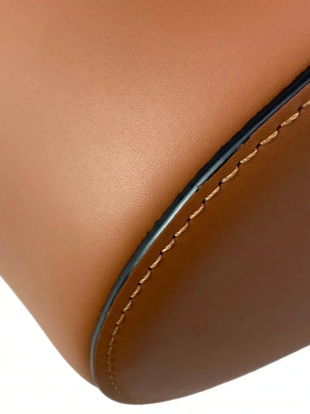 LOEWE Balloon Bag Large 326.76AC29 Black Brown Nappa Calf Calf - Shoulder Bag - Picture 3 of 15